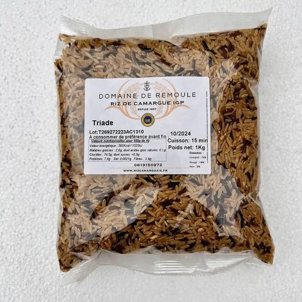 riz de camargue IGP la triade